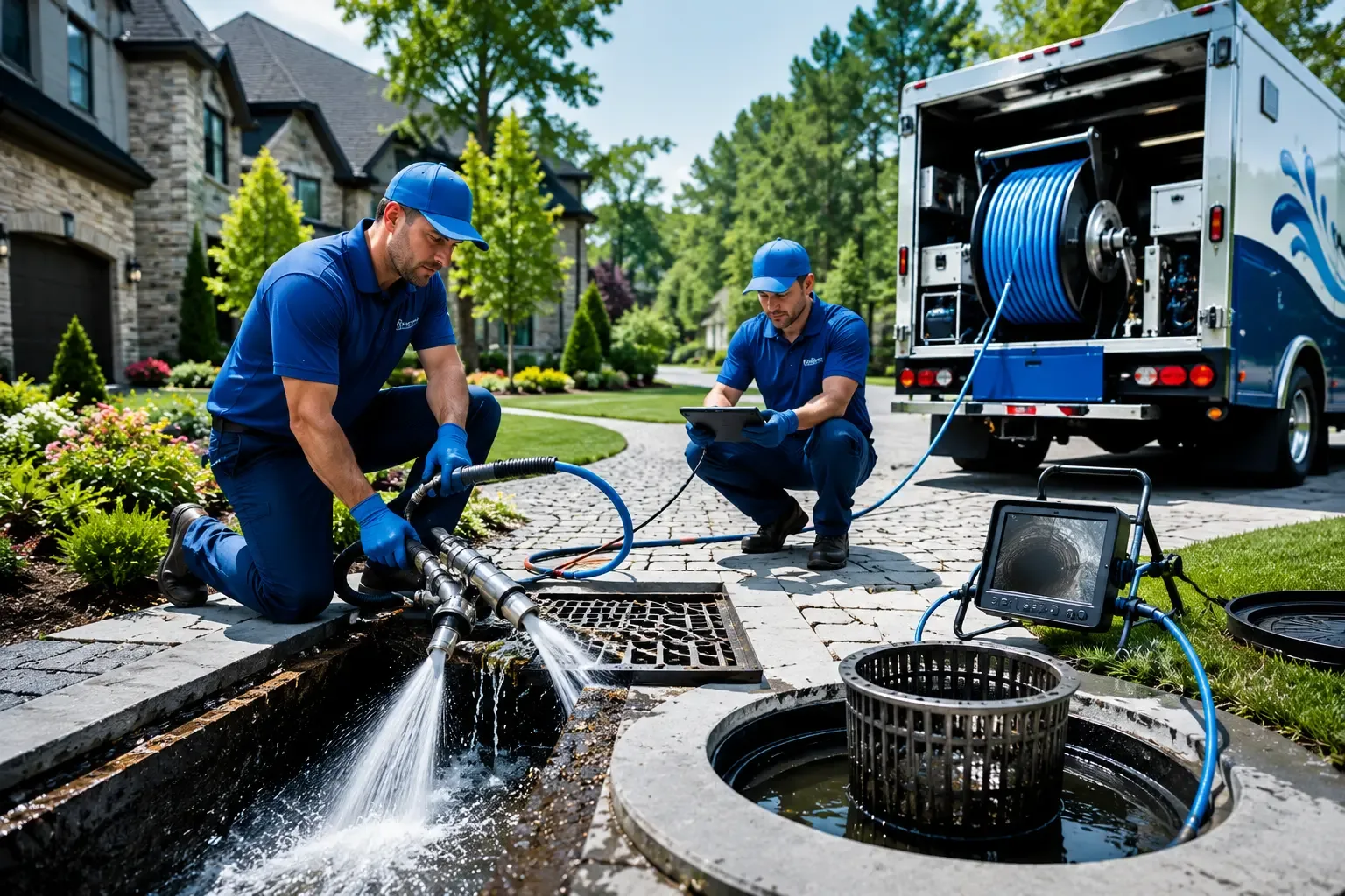 Local outdoor drain cleaning professionals in Cecil, AR